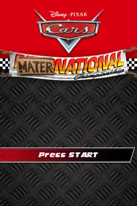 Cars - Mater-National Championship (USA) screen shot title